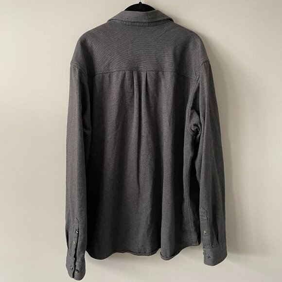 Kavu Button Up Shirt Long Sleeve Collared Casual Gray XL - Picture 3 of 9